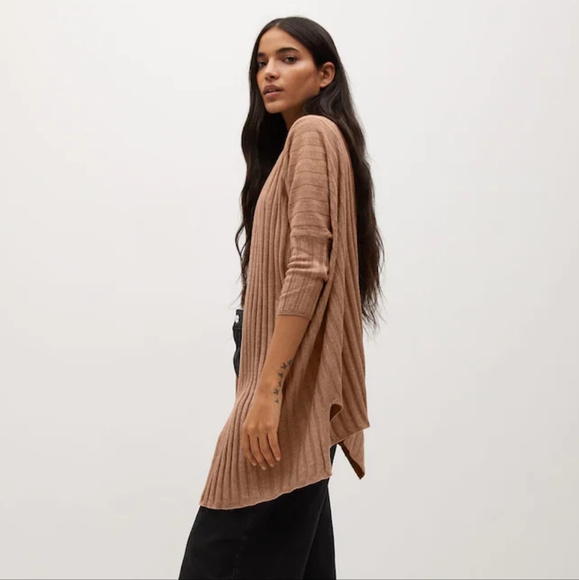 MANGO Ribbed cardigan - Picture 4 of 7